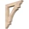 Ekena Millwork Merced Traditional Smooth Bracket, Douglas Fir, 5 1/2"W x 38"D x 44"H BKT06X38X44MRC01SDF - alternate 1